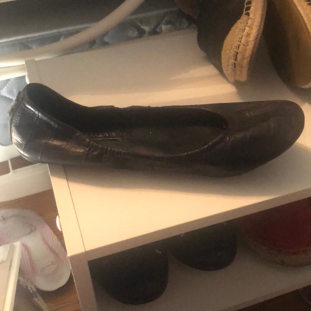 BCBG Black Ballet Flats